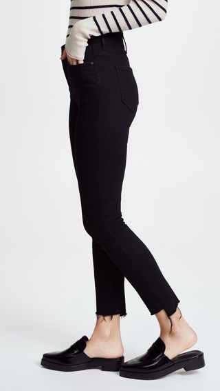 Mother + The Stunner Step Hem Ankle Jeans