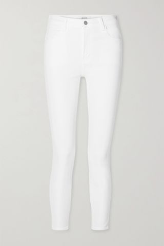 J Brand + Alana Cropped High-Rise Skinny Jeans