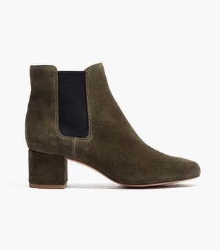 Madewell + The Walker Chelsea Boot in Suede