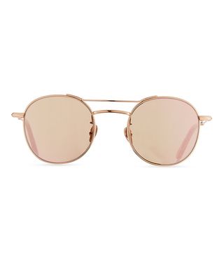 Krewe + Orleans Mirrored Metal Universal-Fit Sunglasses