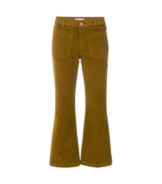 See by Chloé + Cropped Corduroy Trousers