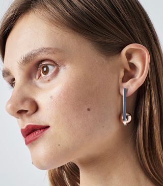 Finery London + Ella Curve Bauble Earrings
