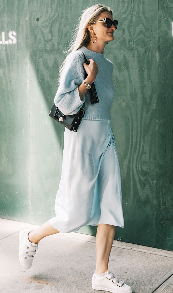 9 Cute Sneaker Outfits That Look Dressed Up Who What Wear