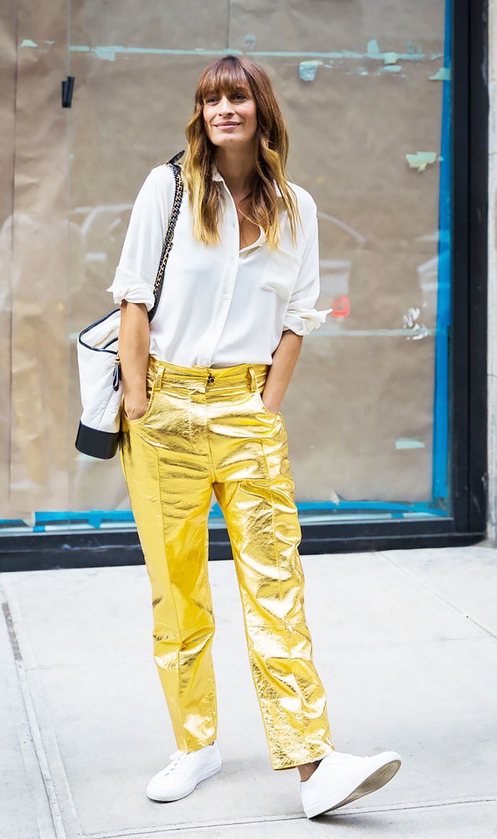 9 Cute Sneaker Outfits That Look Dressed Up Who What Wear