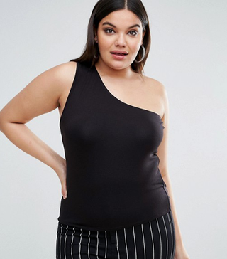 ASOS Curve + One Shoulder Top