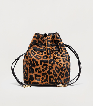 Violeta by Mango + Leopard Print Bag