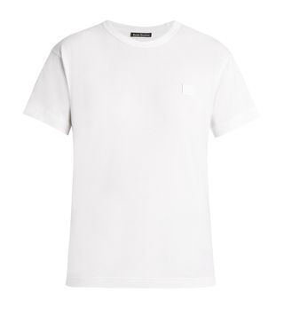 Acne Studios + Nash Face Cotton T-Shirt