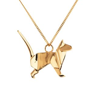 Origami Jewellery + Cat Necklace