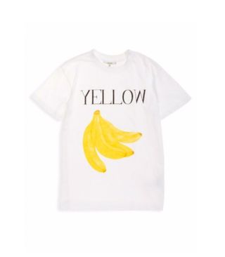 Ganni + Harway Banana Cotton T-Shirt