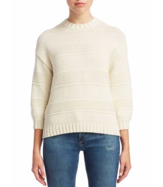 AG + Sabrina Crewneck Sweater
