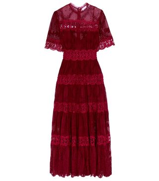 Zimmermann + Curacao Lace-Trimmed Dress