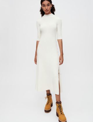 Maje + Ribbed Knit Dress