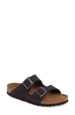 Birkenstock + Arizona Soft Footbed Leather Sandals