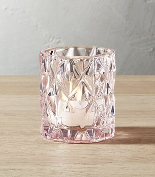 CB2 + Betty Pink Tea Light Candle Holder