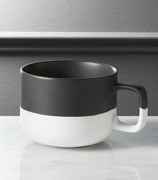 CB2 + Black Dip Coffee Mug