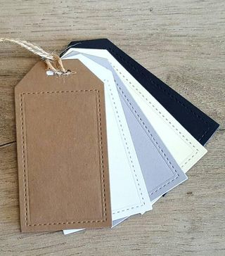 Etsy + 25 Stitched Luggage Tags