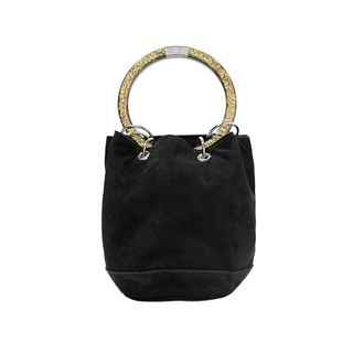 Edie Parker + Olivia Small Suede Tote