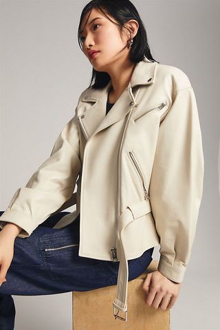 Lamarque + Daniela Moto Jacket