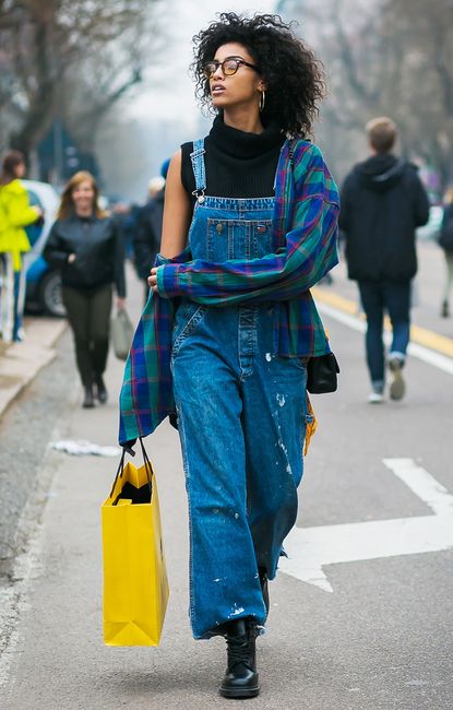 How to Wear Overalls in the Fall and Winter | Who What Wear