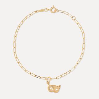Catbird + Kitten Mask 14-Karat Gold Bracelet