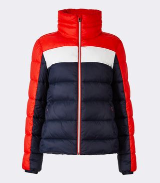 Marks & Spencer + Colour Block Jacket With Concealed Hood