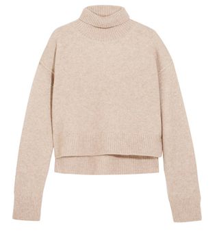 Rejina Pyo + Lyn Cropped Cashmere Turtleneck Sweater