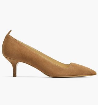 Everlane + The Editor Heels in Taupe