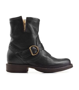 Fiorentini + Baker + Fur Lined Leather Ankle Boots