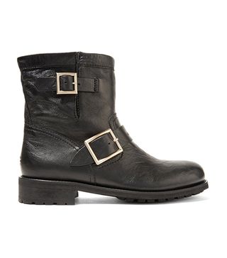 Jimmy Choo + Youth Leather Ankle Boots