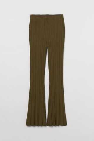 H&M + Ribbed Trousers