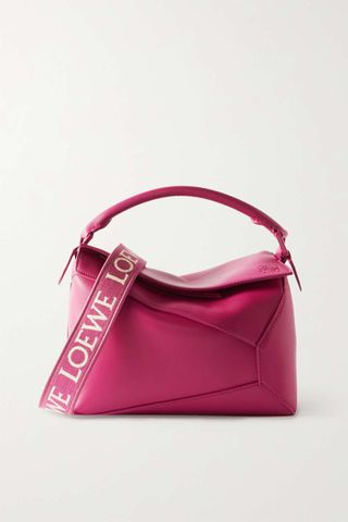 Loewe + Puzzle Edge Small Leather Shoulder Bag