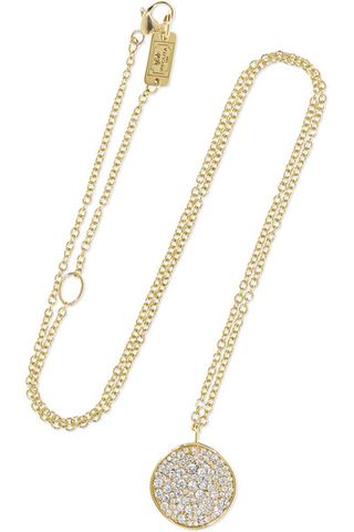 Ippolita + Stardust 18-Karat Gold Diamond Necklace