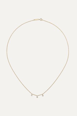 Jennifer Meyer + 18-Karat Gold Diamond Necklace
