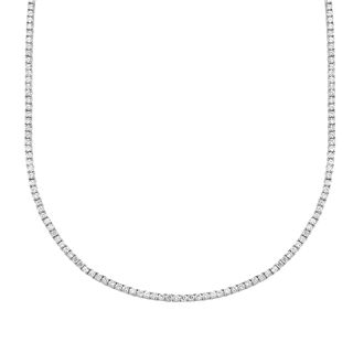 The Last Line + Perfect Diamond Collar Tennis Necklace