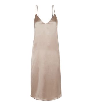 Anine Bing + Gemma Silk-Satin Midi Dress