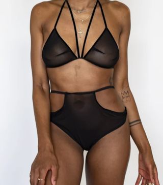 Lasette + Strapped in Thong Luxe