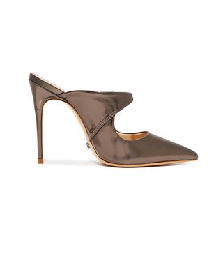 Schutz + Nicolly Pointed Toe Heeled Mules