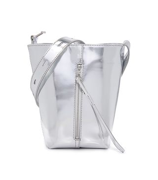 Kara + Mirrored Panel Pail Bag