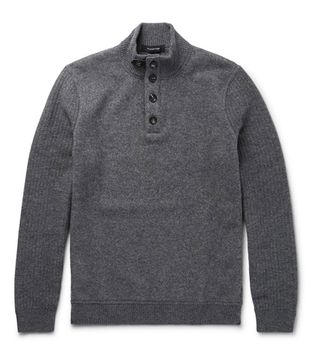 Ermenegildo Zegna + Wool and Cashmere-Blend Sweater