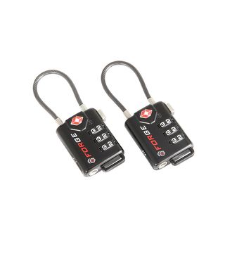 Forge + TSA-Approved Cable Luggage Locks