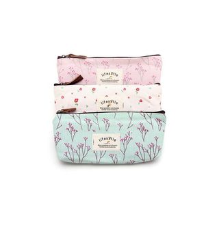 Miayon + Countryside Flower Floral Pencil Pen Case Cosmetic Makeup