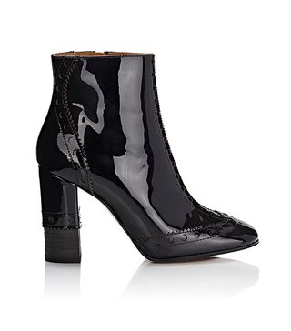 Chloé + Women's Perry Patent Leather Ankle Boots