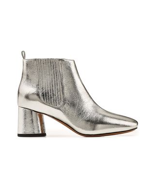 Marc Jacobs + Metallic Leather Ankle Boots