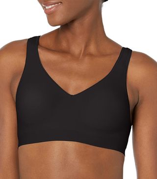 Hanes + Wireless Bra With Cooling, Seamless Smooth Comfort T-Shirt Bra