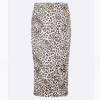 Per Una + Leopard Skirt
