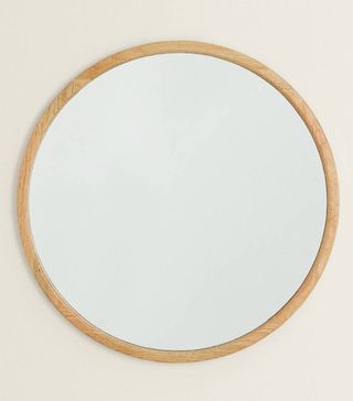 Zara Home + Wooden Frame Mirror