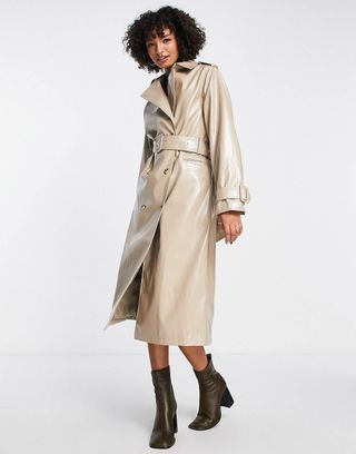 ASOS + Belted Trench Coat