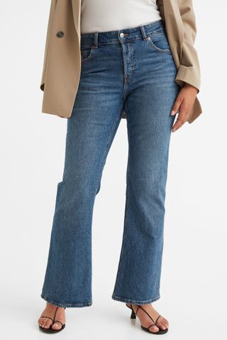 H&M + Flare High Jeans