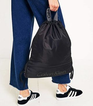 Calvin Klein + Matthew Flat Black Backpack