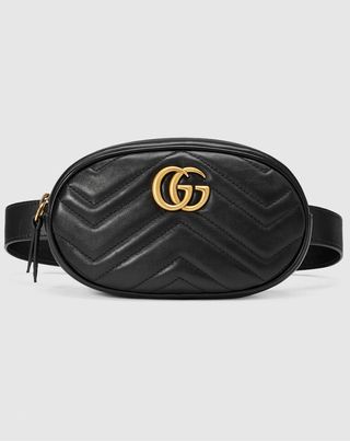 Gucci + GG Marmont Matelassé Leather Belt Bag